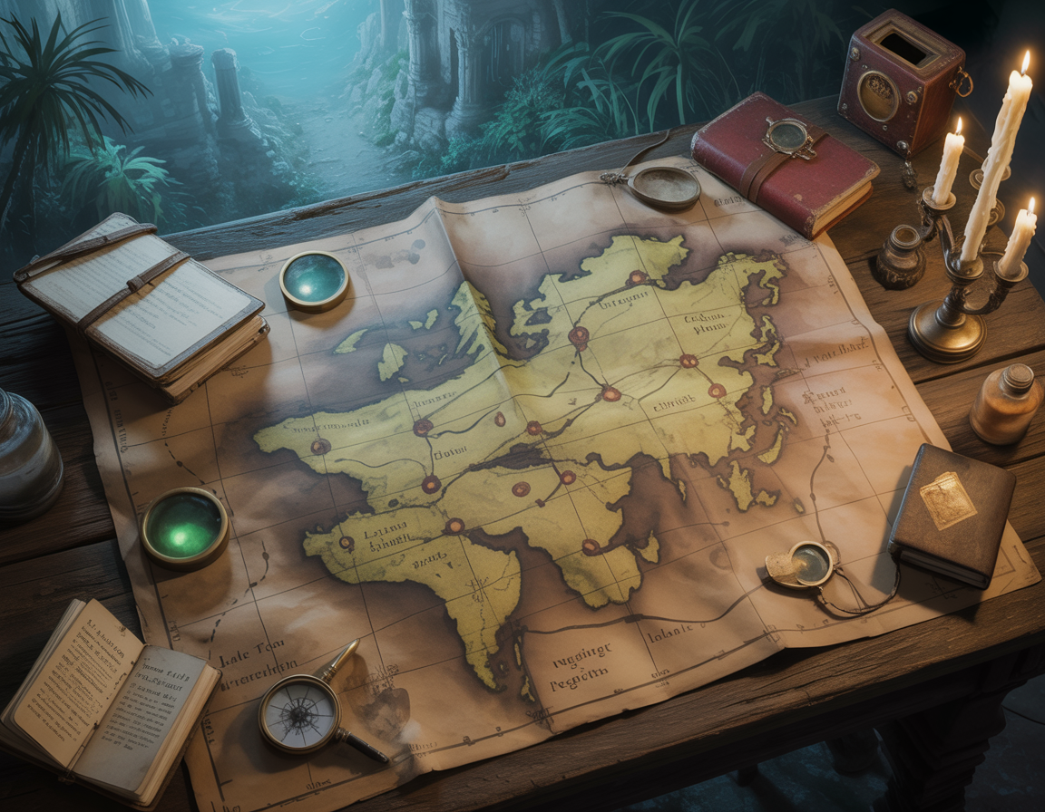 A Dot on the Map – Trace the Forgotten, Uncover the Unknown