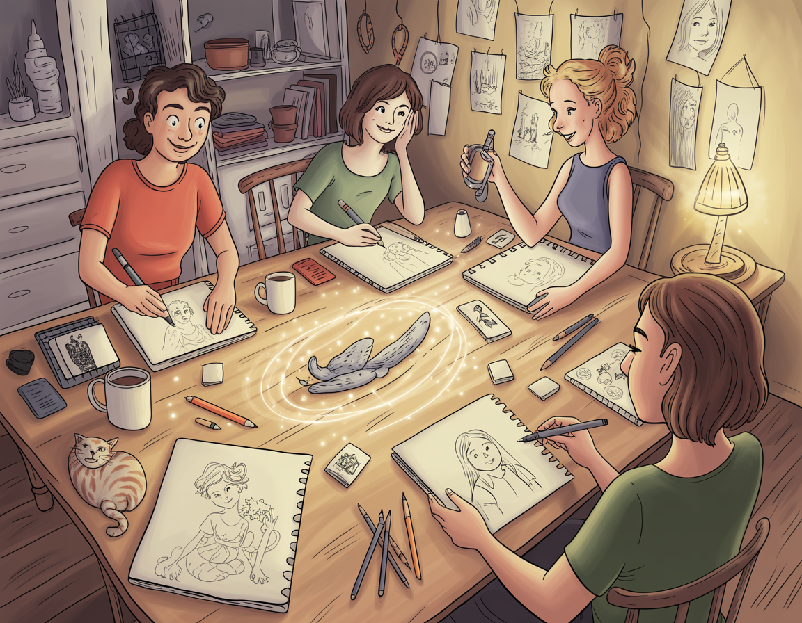 Sketch a Moment – Every Line Tells a Story